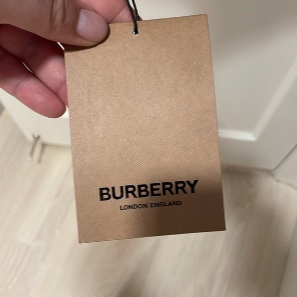 Reversible nova check down Burberry coat with black coat side & logo m nwt 2,300 - Picture 2 of 9